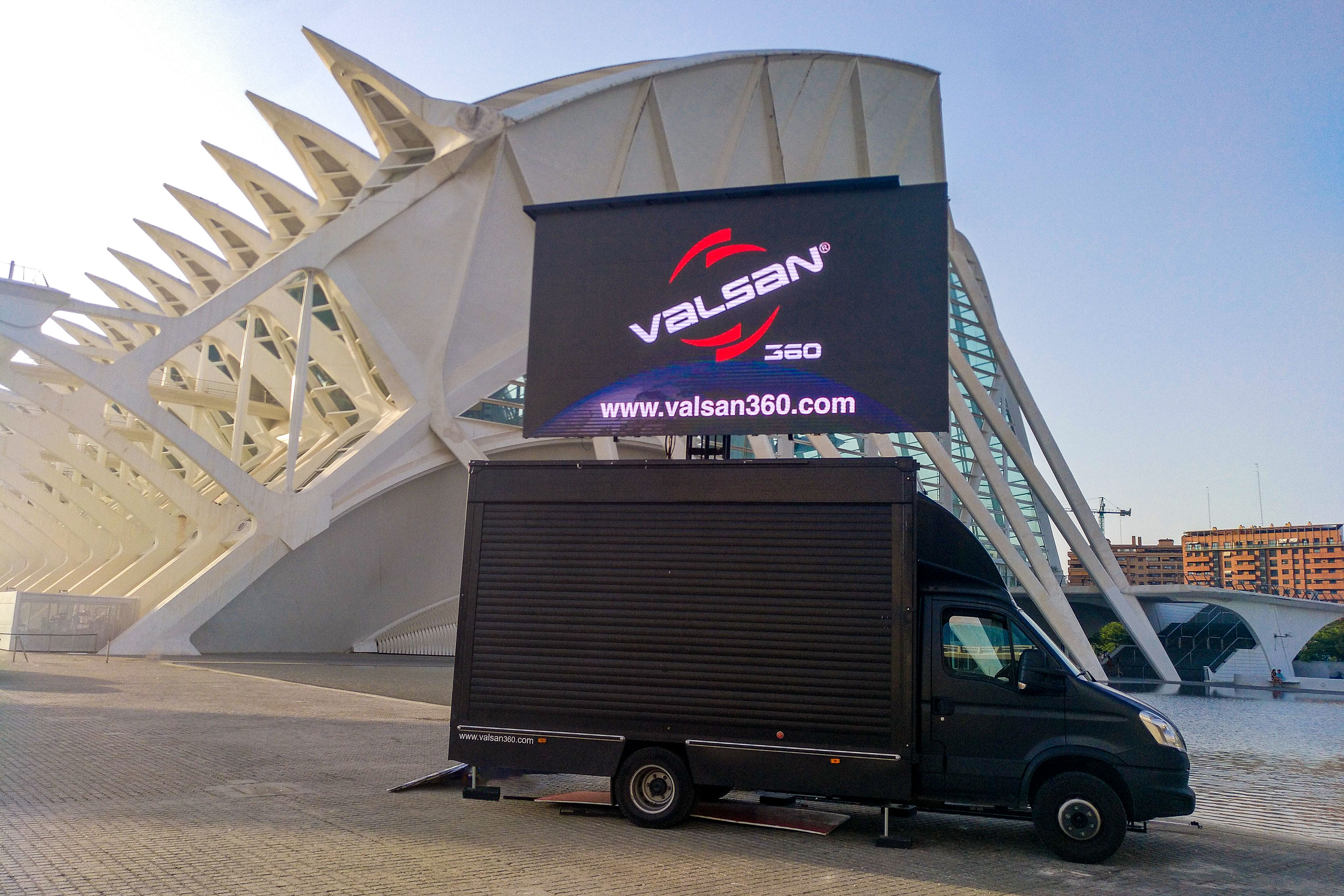 Valsan camion led Valencia